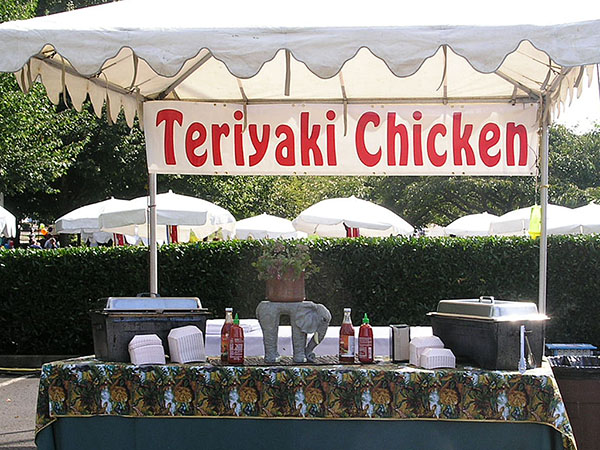 Teriyaki Chicken Station