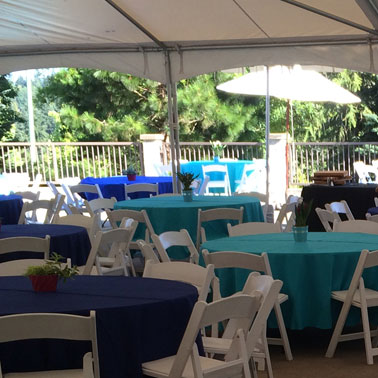 Tents, Tables and chairs - Rentals Available